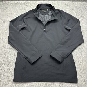 Under Armour 1242383 Womens Large Black 1/4 Zip ColdGear Infrared Pullover Shirt